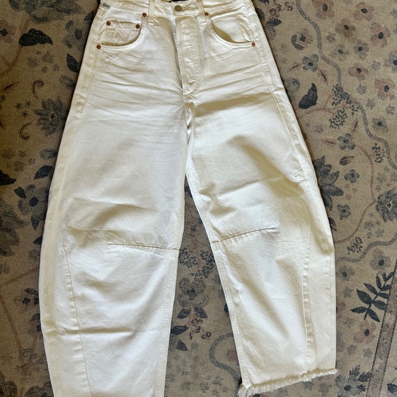 Citizens of Humanity Horseshoe Wide-Leg Jeans size 25 in Jicama - Picture 6 of 6